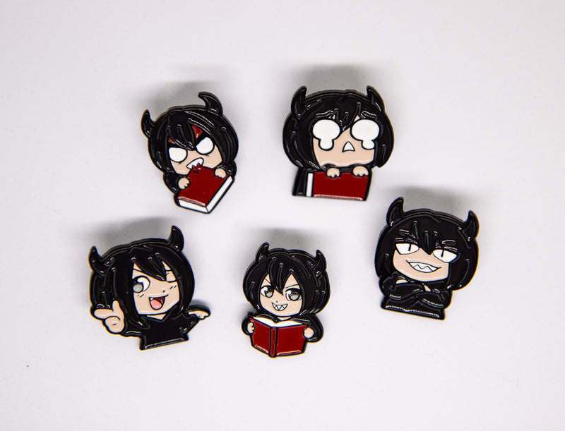 Gacha pins Season 3 - Fact Fiend - Saikou Apparel